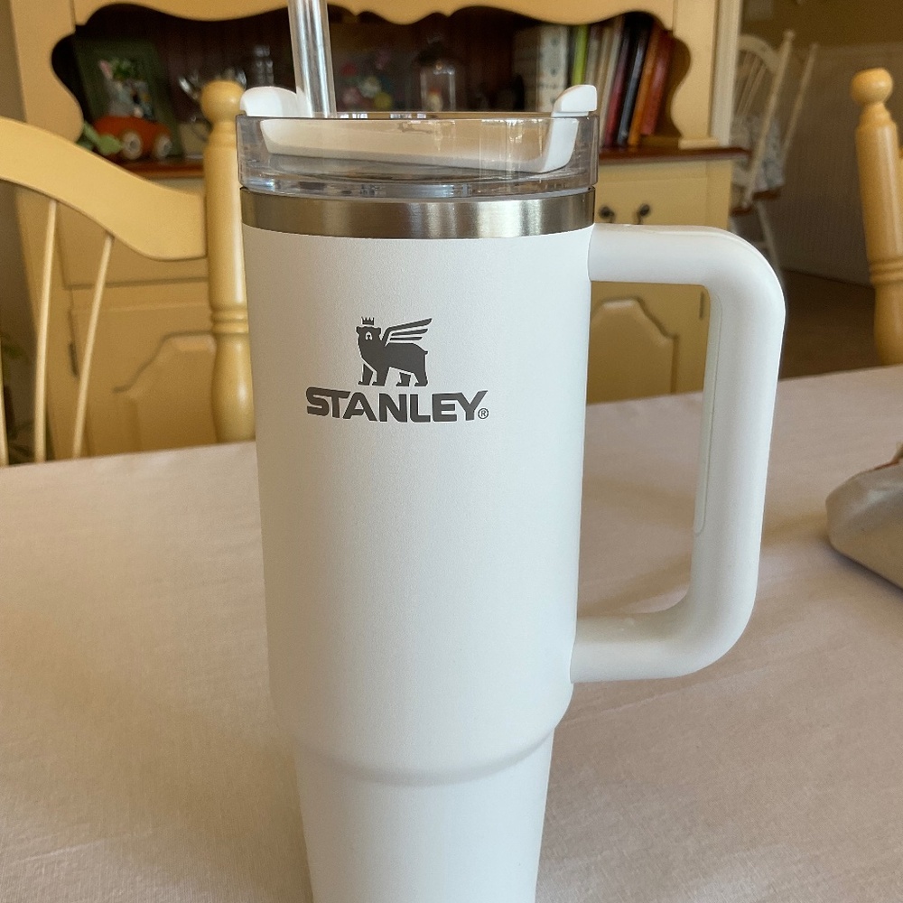 30 oz Stanley white Tumbler